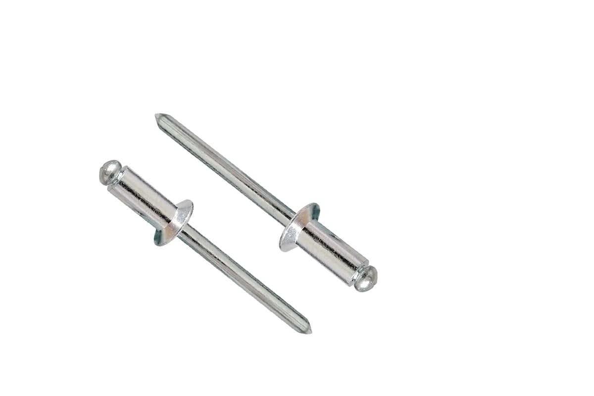 Заклепка витяжна 3.2x8 Al/St, буртик потайний